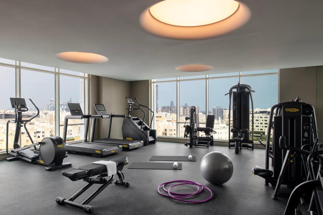Abesq Doha Hotel And Residences, An Ihg Hotel 外观 照片 The gym at the hotel